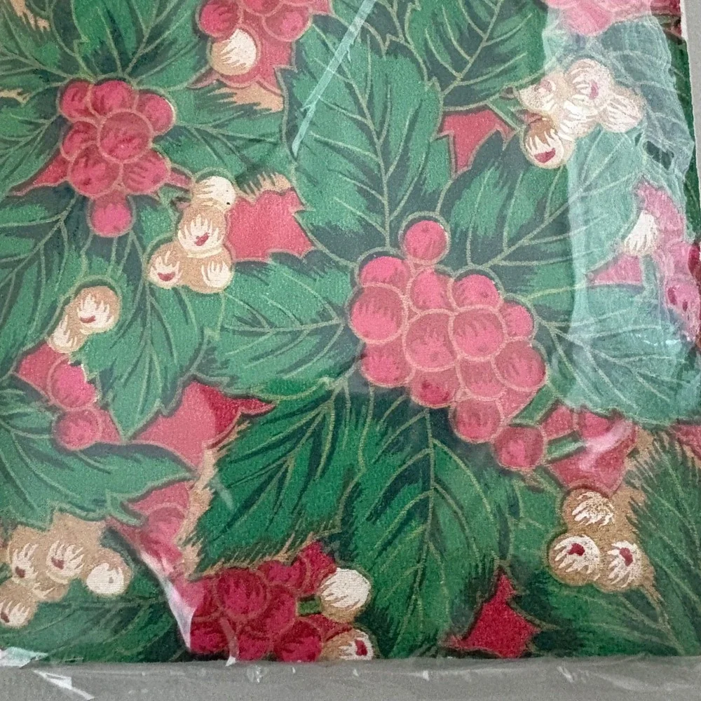 Creative Papers C.R. Gibson Ornamental‎ Berries Beverage Napkins 16ct TW4-927